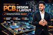 design manufacturing ready pcb layout schematic gerber and bom