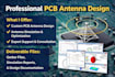 design custom pcb antenna rf layout pifa monopole simulation hfss altium