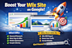 do wix website SEO optimization to improve google ranking