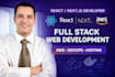 develop react next js full stack app and deploy on aws