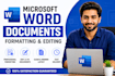 professionally format microsoft word documents