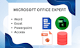 do microsoft office tasks professionally