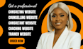 consulting website, coaching website, consultant website, counseling website