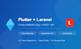build a flutter saas mobile app with laravel backend and stripe payments