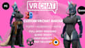 create custom vrchat avatar, furry avatar and 3d VR character