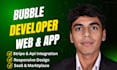 build bubble website, bubble io app, bubble saas, bubble mvp bubble developer