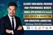 develop ai optimized website for b2b growth using typescript