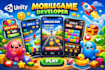 create a hyper casual mobile game prototype in unity
