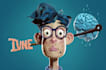 creat retro cartoon logo and illustration character