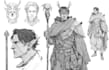 draw dnd character design