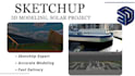 design a 3d solar system model using sketchup