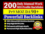 make high da profile backlinks