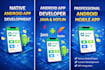 develop native android app using java or kotlin