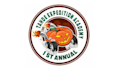 design awesome great pumpkin race logo