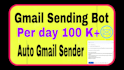 set up bulk email sender bot, python bot, bulk sms bot,gmail bot, web automation