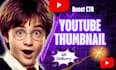 design catchy high ctr youtube thumbnail