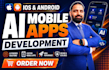 ai mobile app, ai app, ai IOS android, flutter app developer