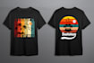 do best custom garphic and summer t shirt logo design