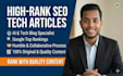 write SEO articles for ai and tech blogs