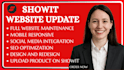 website maintenance, showit seo, showit website designer, redesign template