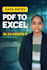 do fast data entry excel copy paste typing and pdf to excel