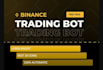 develop dex arbitrage bot, crypto trading bot, binance trading bot