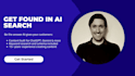 write ai SEO optimised content that gets seen by ai search