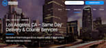 design a professional medical courier website