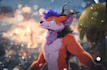 draw custom furry art anthro character furry ref sheet