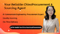 be your reliable china procurement sourcing agent