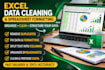 clean and format your excel spreadsheet