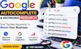 google autocomplete website ranking, keyword research