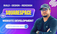design, redesign squarespace website or build website development squarespace