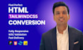 do figma to html css tailwindcss responsive ai website