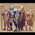 fantasy dnd party and dnd design