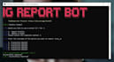 setup instagram bot,mass report bot,bulk reporting ig, tktok, x auto banning bot
