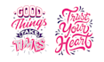 create unique hand lettering typography for t shirt design