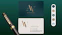 design a professional and clean business card