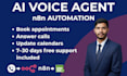 build n8n automation with ai voice agent integration