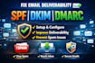 configure spf dkim dmarc and fix email deliverability