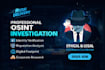 do private investigator, osint detective background checker, digital footprint