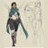 draw a fantasy sketchy illustration