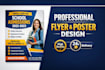 canva flyer poster design