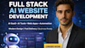 full stack web application developer custom powered ai software
