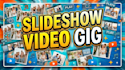 create a modern and clean slideshow video