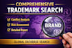 do a comprehensive trademark similarity and conflict check