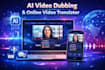 develop saas ai dubbing website, ai online video translation, video dub app