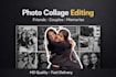 create aesthetic photo collage edit