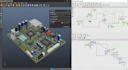 design pcb boards in fusion360 and eagle, pcb design software
