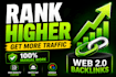 create high quality web 20 backlinks and SEO link building